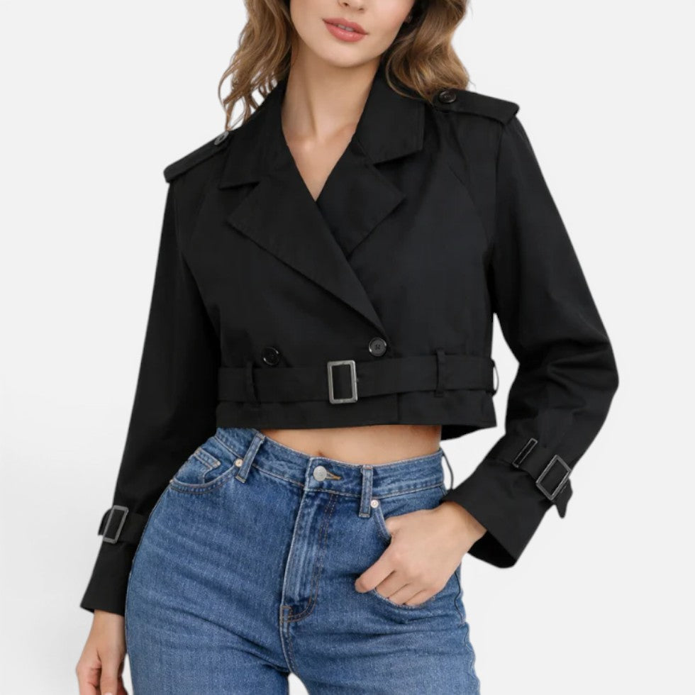 Gabardina Blanca
