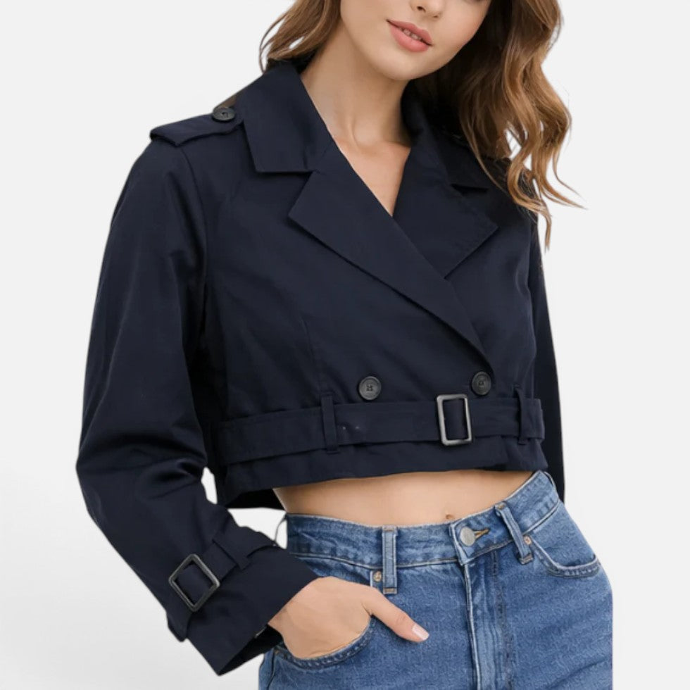 Gabardina Blanca